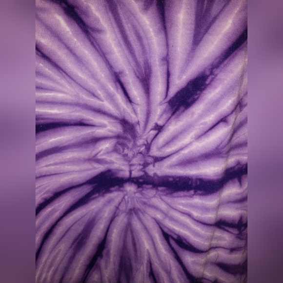 EUC Vtg Tie Dye Size Large Purple Harley Davidson Biker Motorcycle - Picture 4 of 6